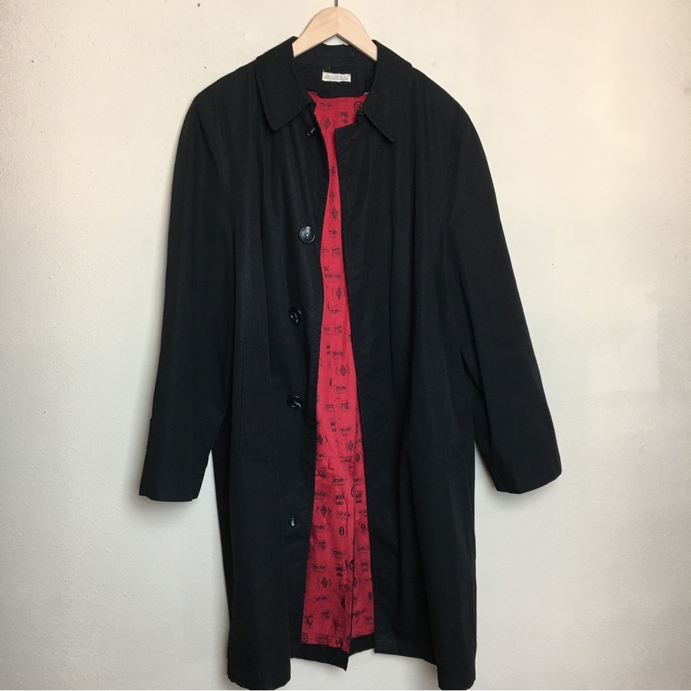 Vintage Scotch Mist Raincoat Imported Car Flannel Lining 40R